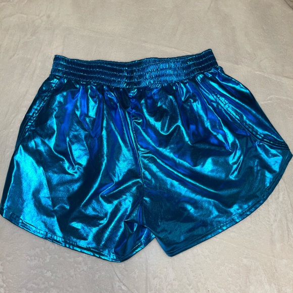 Pants - Metallic shorts